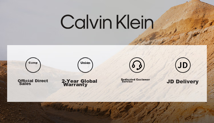 Calvin Klein CK Minimalist Leather Belt Fashion Quartz Men's Watch 25200050 Gift for Boyfriend [Holiday Gift] 1