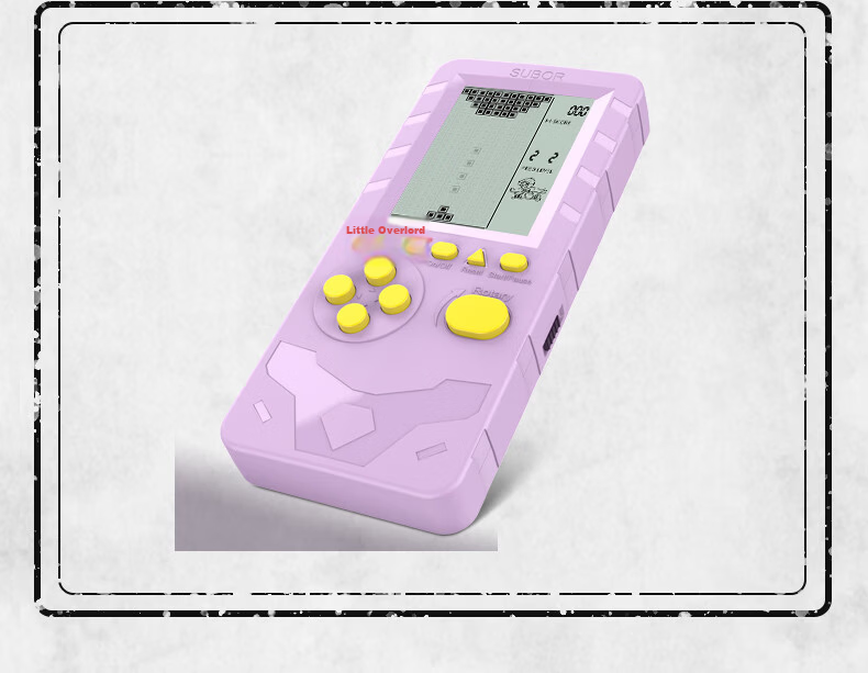 Subor S36 Classic Retro Handheld Tetris Game Console 14