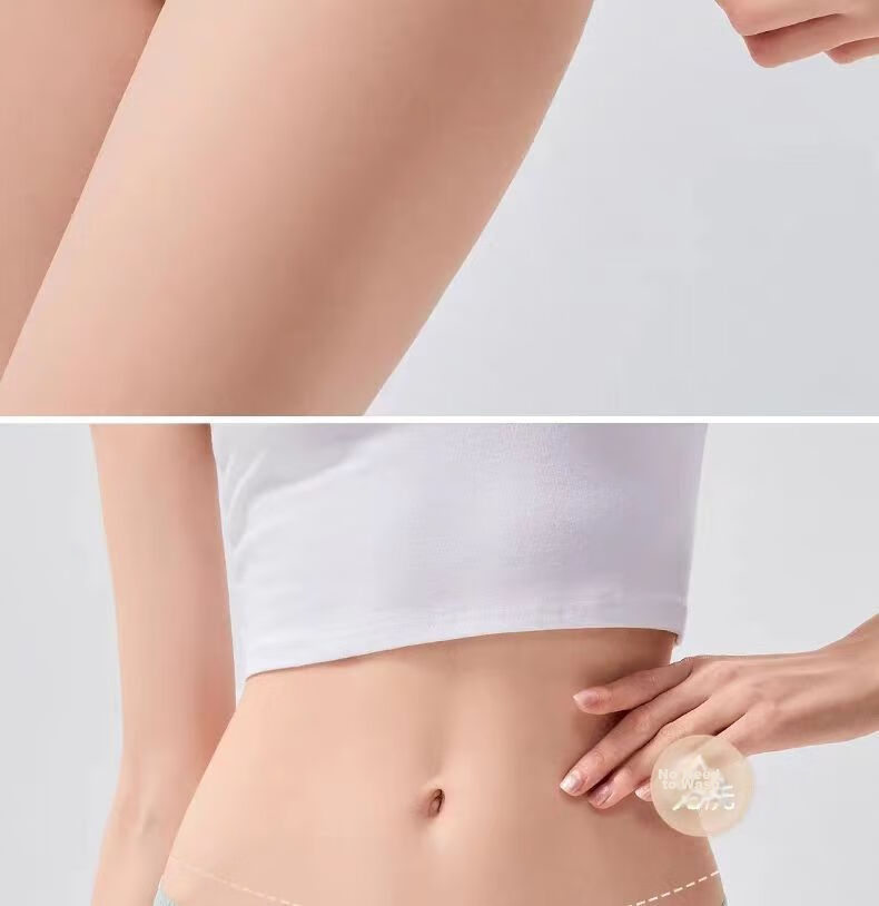 Seven-Color Disposable Women's Underwear Travel Maternity Sterilized No-Wash Cotton Crotch Panties 10-Pack Safe Sterilized 14