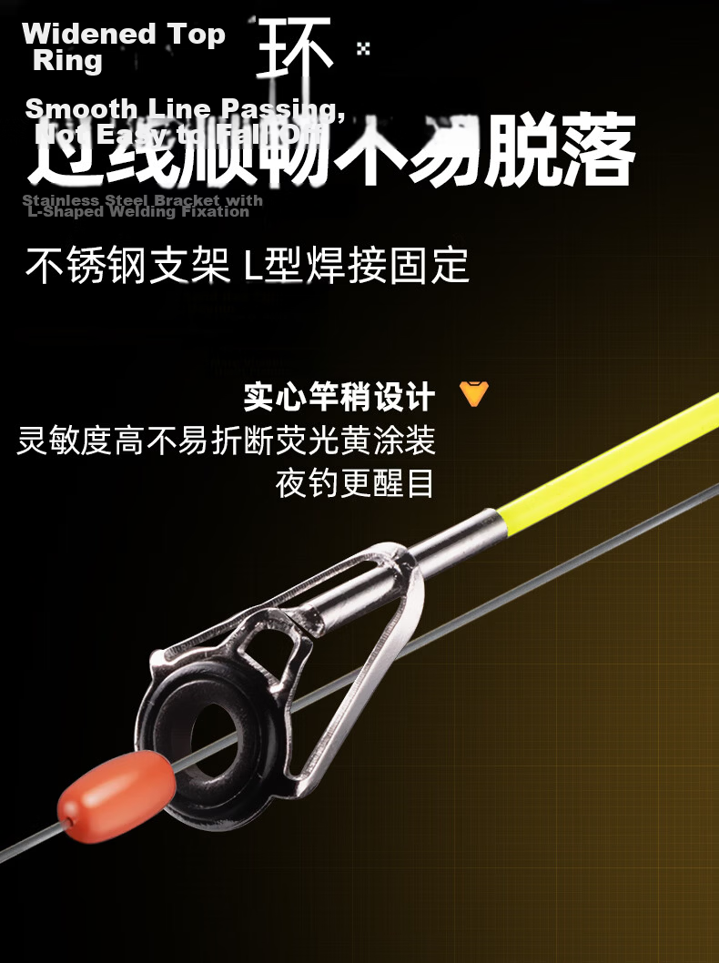 Weilianmeng 2.7-Meter Pulaoduo Sea Rod, Bare Rod, Ultra-Hard Casting Rod, Long-Distance Casting Rod, Sea Fishing Rod, Fishing Pole, Bighead Carp And Silver Carp Rod, Spinning Rod, Fishing Tackle 3
