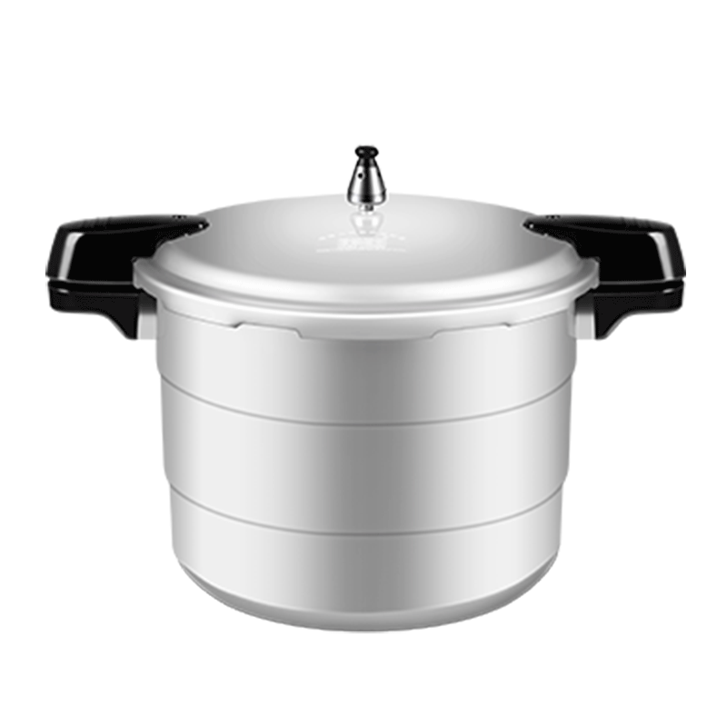 Double Happiness High-Pressure Cooker Gas Flame Explosion-Proof Household and Commercial Large Capacity Double-Handle Pressure Cooker Dual-Stage 28CM/12L