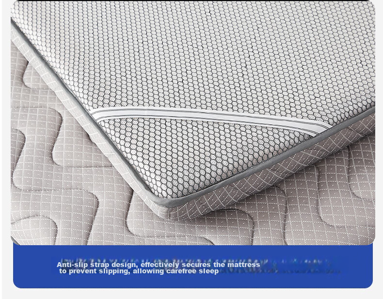 MUJI Grade A Soybean Mattress Pad Cover 6cm Thick Non-Slip Foldable Bedding for Home All Seasons 1.2x2m Bed 17