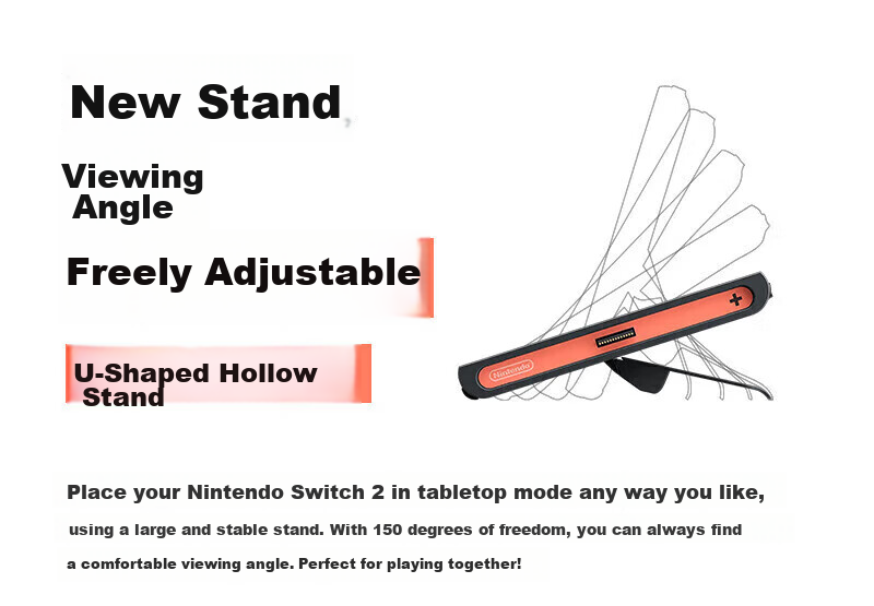 Nintendo Switch Original Charging Dock Set for Switch 2, Japanese Version, Switch 2 Original Accessories, Console Base Set 10