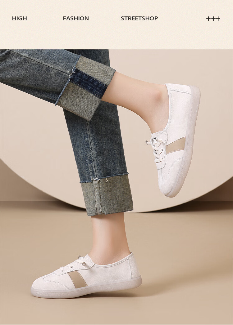 ZHR Women's Training Shoes 2026 New Breathable Mesh Soft Sole Commuter White Sneakers A170E Beige Silver Size 35 18