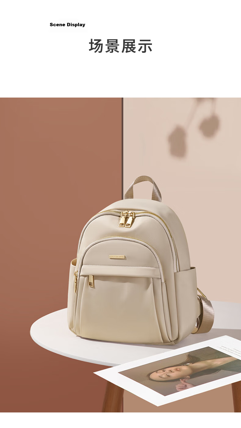 GOLF Women's Casual Backpack Small School Bag IPAD Laptop Bag Water-Resistant Travel Bag Birthday Gift for Women 26