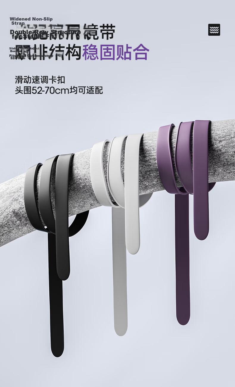 JEEP Swimming Goggles, Waterproof And Anti-Fog, High-Definition, for Women with Myopia, Men's Professional Diving Mask, Charm Purple, 150° 10