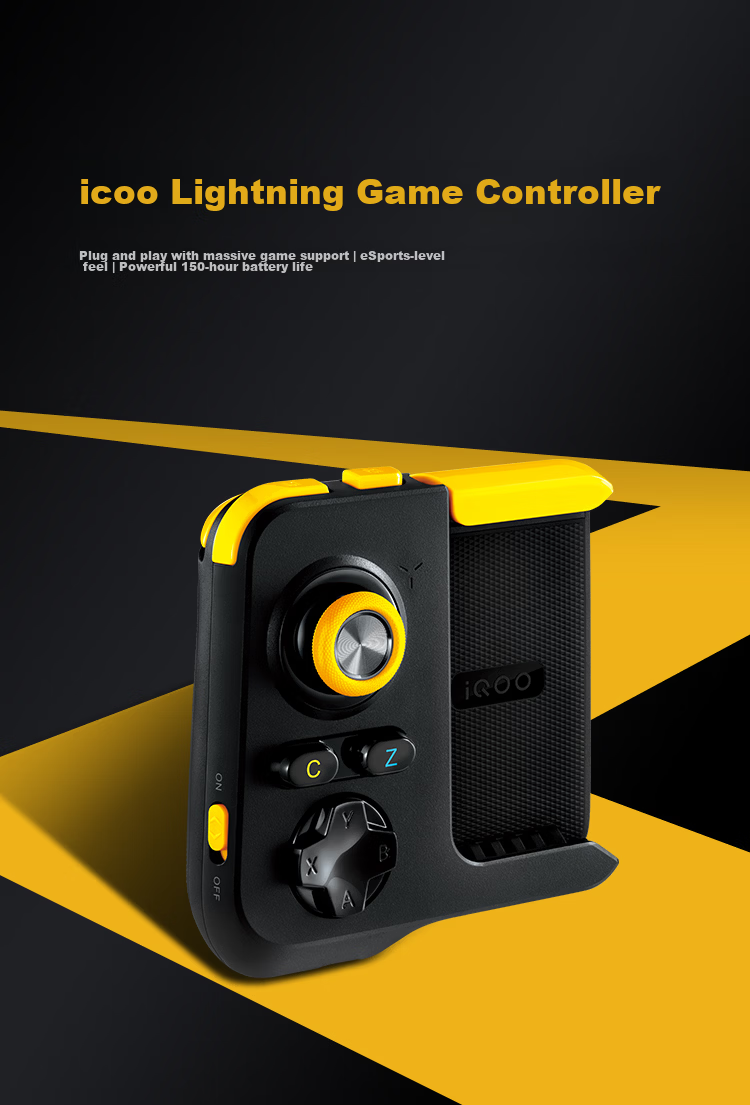 Vivo IQOO Lightning Gaming Finger Sleeves, Esports Finger Sleeves, Ultra-High Touch Sensitivity, Moisture-Wicking And Breathable, Non-Slip And Sweat-Resistant, Thumb And Index Finger Sleeves 2