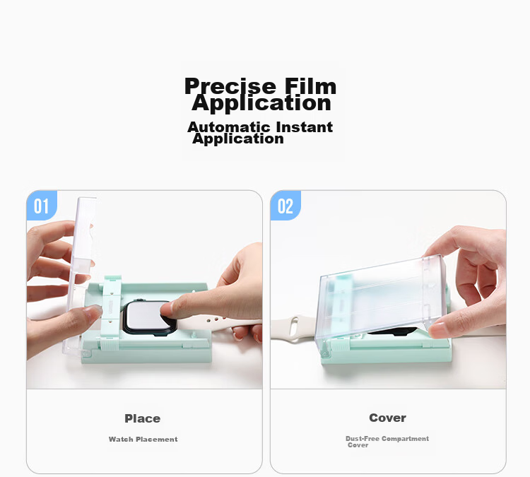 Ugreen New S11 Premium Microcrystalline Film Screen Protector for Apple Watch S11/10 42mm Dust-Free Scratch-Resistant Durable Protective Film 11
