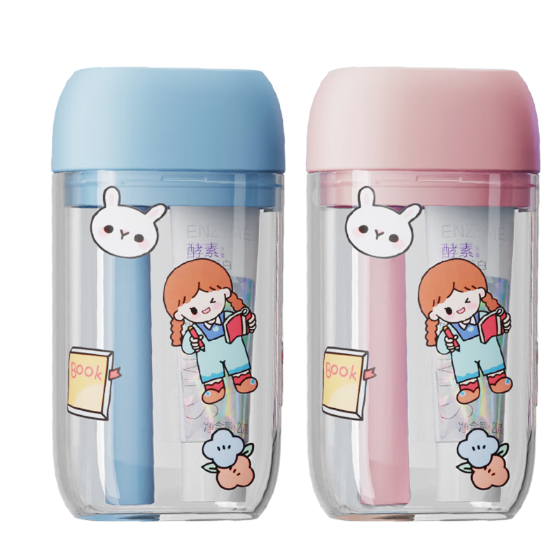 Etravel Portable Toiletry Cup, Storage Cup, Mouthwash Cup, Cute Travel And Business Trip Toothbrush Cup, Blue