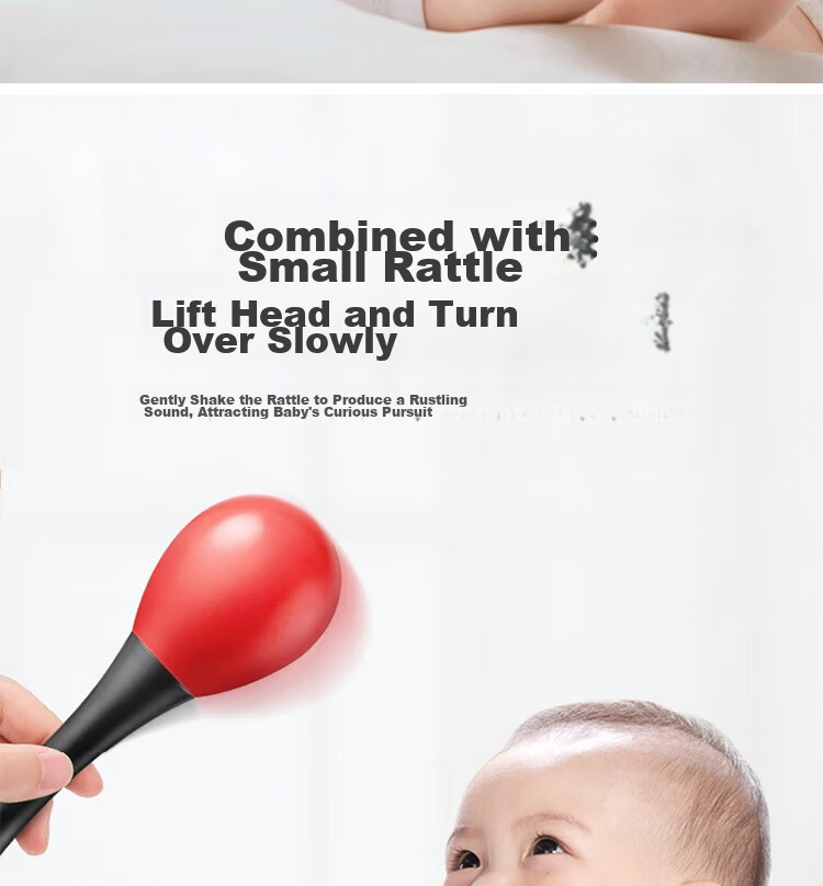 COODORA Anti-Jump Hand-Held Carrot Toy, Soothing Hand-Held Infant Toy, Baby Sleep Doll, Newborn Gift 7