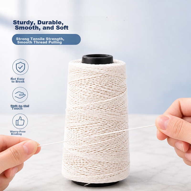 Dile Binding Thread Voucher Thread Pagoda Wax Thread Financial Accounting Binding Cotton Pagoda Thread Cotton Wax Pagoda Thread 2 Rolls Set 5317 School Stationery 7