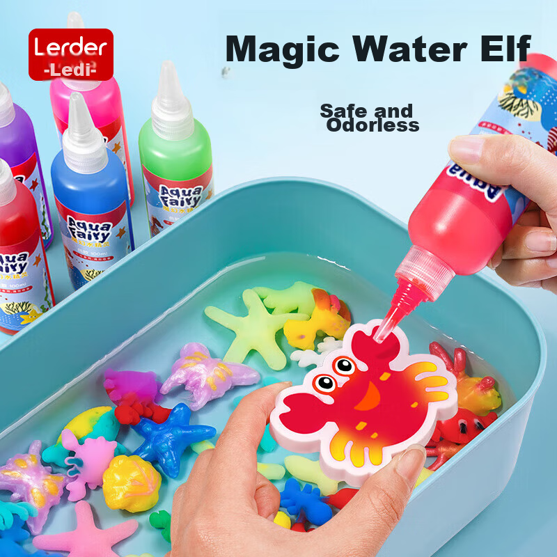 Letide Children's Water Elf Magic Water Baby DIY Craft Kit for Ages 3-6 Parent-Child Toy Children's Day Gift
