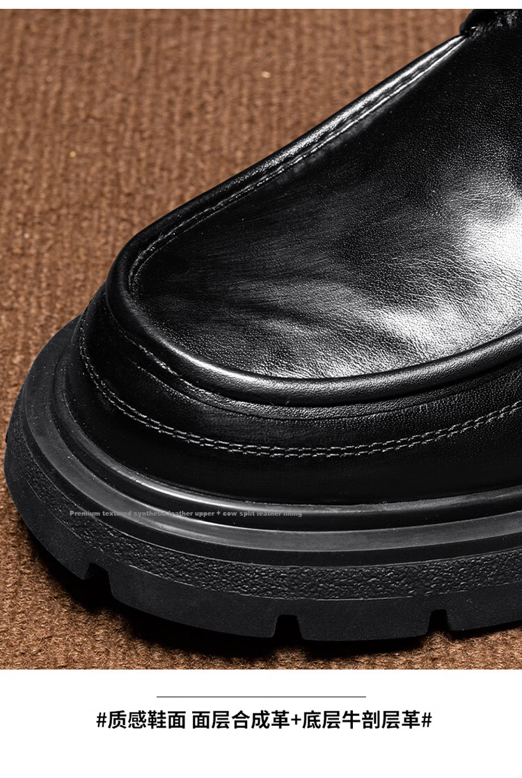 Bull Family Men's Summer Breathable Hollow Leather Sandals Business Formal Shoes British Style Commuter Wedding Derby Shoes 60
