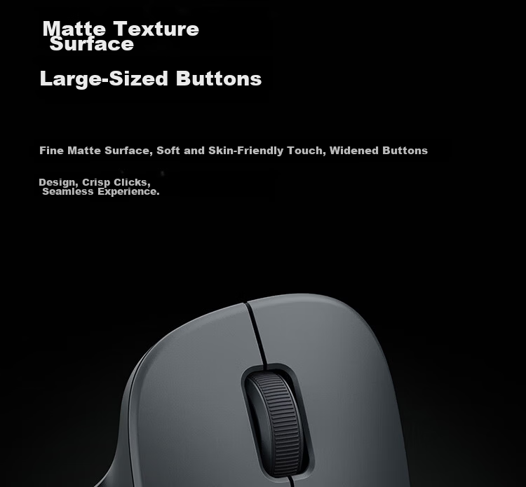 MI Portable Mouse 3, Warm Sand Gold, 2.4G Wireless Mouse, Bluetooth Mouse, Quiet Operation, Wireless Mouse, Right-Hand Mouse for Desktop And Laptop Computers, MI Business Portable Mouse 8