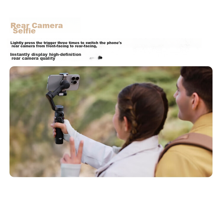DJI Osmo Mobile 7P All-Scenario Tracking Gimbal Smartphone Stabilizer OM7 Smart Tracking Live Streaming Vlog Handheld Selfie Stick Shooting Tool 10