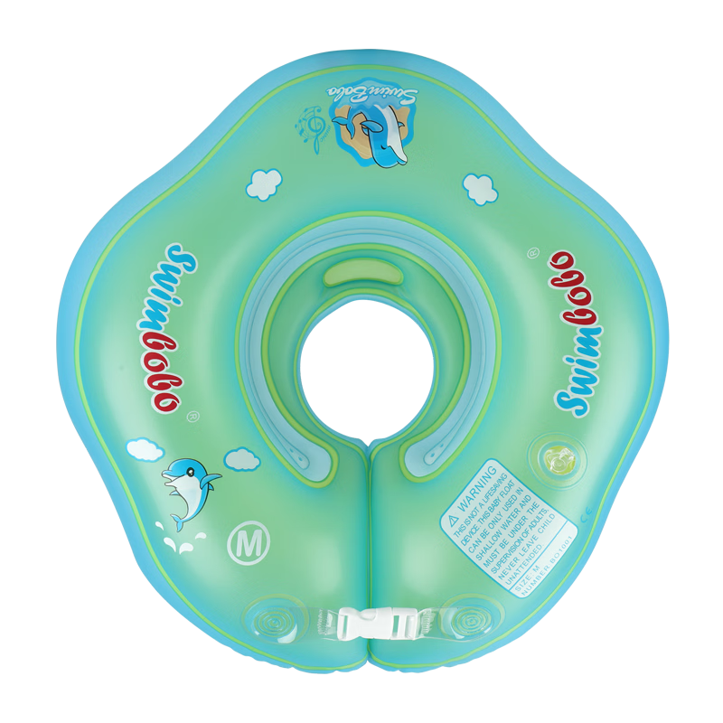 Swimbobo Baby Swimming Neck Ring with Music Newborn Neck Float Swim Collar Bath Neck Ring BO1001S
