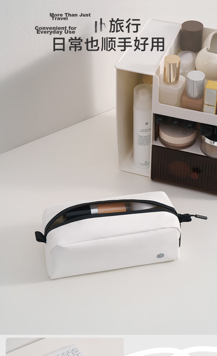 JD Jingzao Zero-Feel Travel Storage Bag Toiletry Bag for Men and Women DuPont Paper Makeup Bag Swim Bag Travel Essential 6