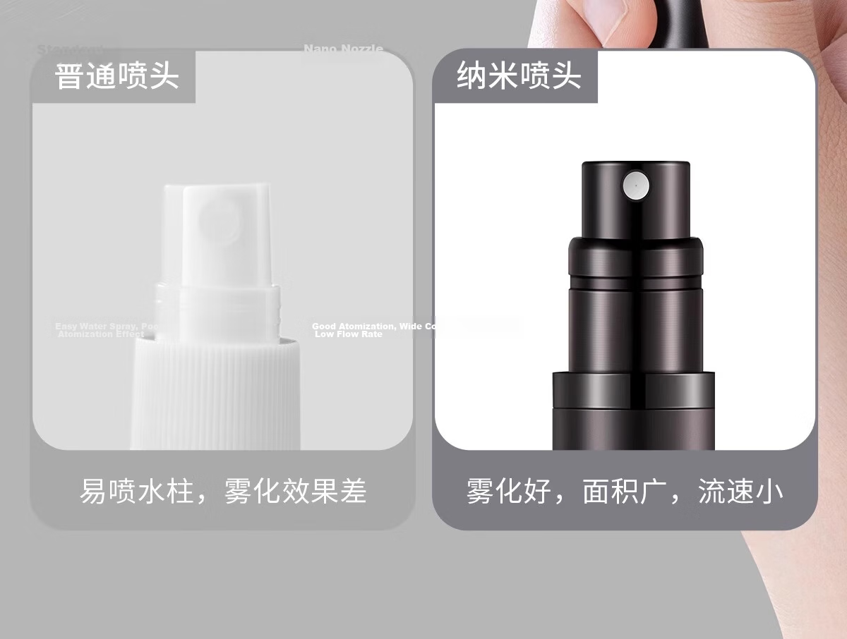 CARLI BYBEL High-End Perfume Refillable Bottle with Mini Portable Travel Spray Empty Bottle at Bottom, 5ml 4