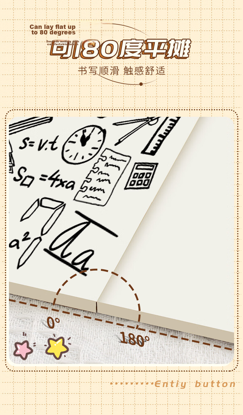 Faramon A5/240 Pages Notebook, Extra Thick And Enlarged, Blank Lined Paper, Tear-Off Diary, Research Notes, Draft Book, Drawing Pad, Accounting Book, DIY Planner, A5 Lined Paper, 1 Pack 10