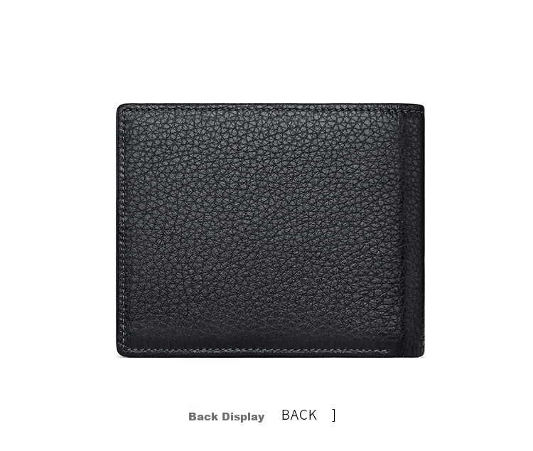 Goldlion Men's Wallet Gift Box Horizontal Bi-Fold Short Leather Wallet Card Holder Birthday Gift 12