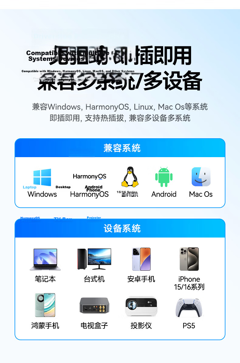 Lenovo M.2 NVMe/SATA Dual-Protocol Hard Drive Enclosure, Type-C 3.2 Portable SSD Enclosure, Compatible with Laptop And Phone External SSD Hard Drive Enclosure 12