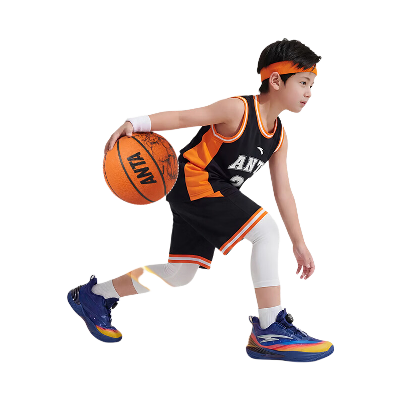 Anta Kids Sports Shoes Boys Toddler 2026 Durable Professional Spark X Basketball Shoes 312639950