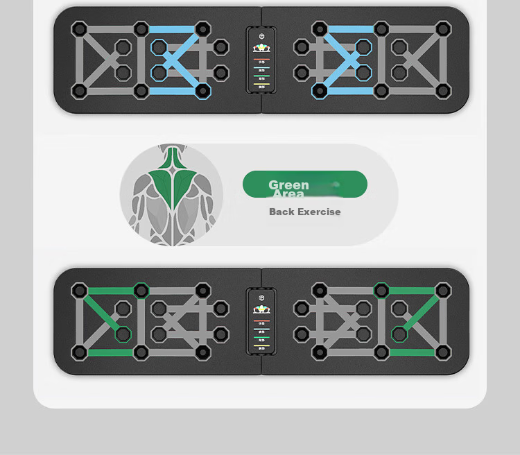JD Jingzao Push-Up Training Board Smart Counting Push-Up Stand Portable Fitness Board Muscle Training Aid 6