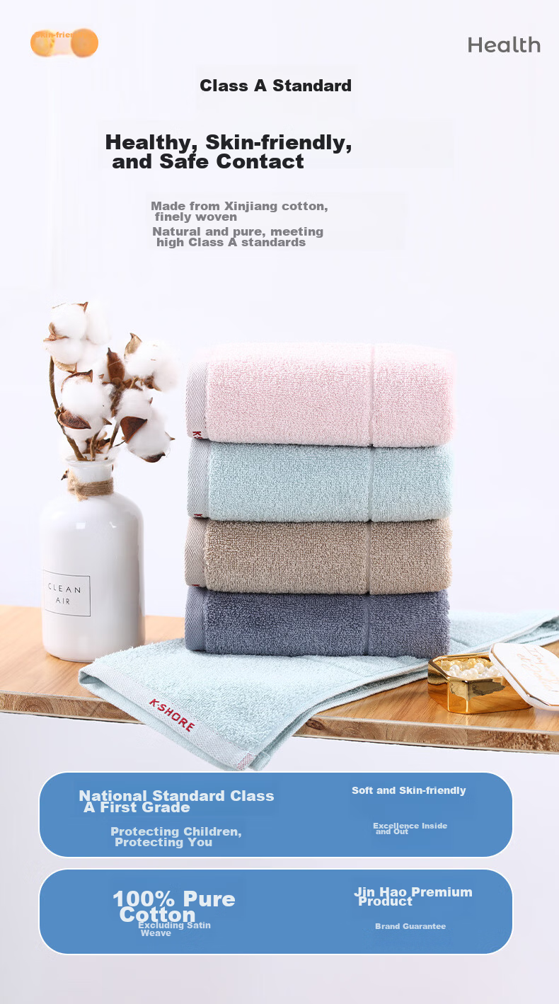 KING SHORE Pure Cotton Towel Gift Box, Class A All-Cotton Sports Face Towel, Return Gift, Business Gift, Employee Benefits, Towel Companion Gift 4