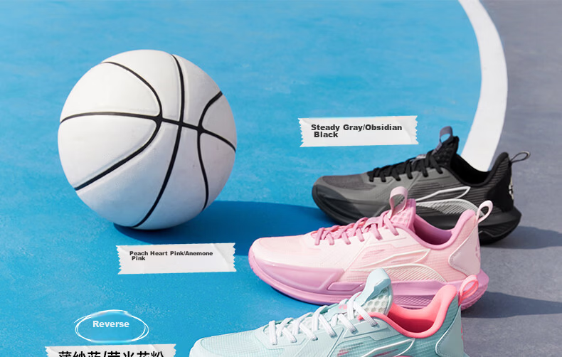 361° BIG3 QUICK 4.5 Men's Basketball Shoes Summer New Breathable Cushioning Durable Shoes Men 672621102-2 17