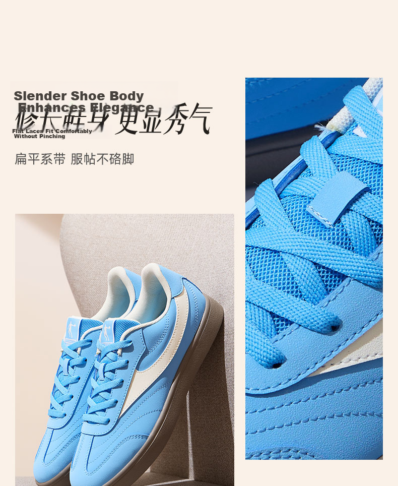 QIAODAN Women's Shoes, Classic Thin-Soled Training Shoes, New Summer Breathable Versatile Casual Shoes, Low-Top Sneakers 11