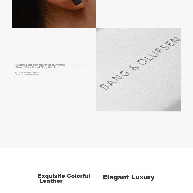 B&O Eleven Flagship Active Noise Cancelling True Wireless Bluetooth Earphones Beoplay EX Upgrade In-Ear Aluminum Color Birthday Gift [Endorsed by Gong Jun] 11