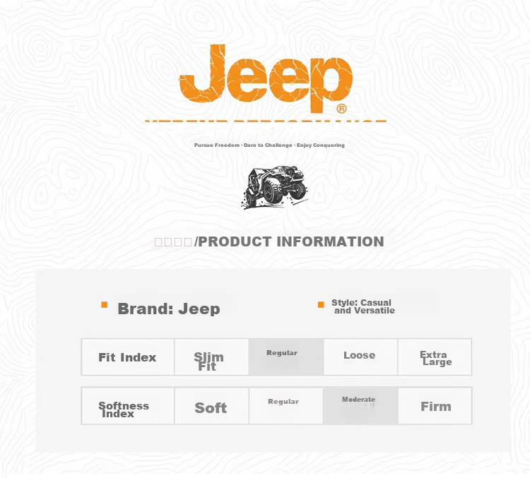 JEEP Men's Hoodie Jacket Spring Autumn Loose Casual Zip-up Trendy Sportswear Gray 5XL 5