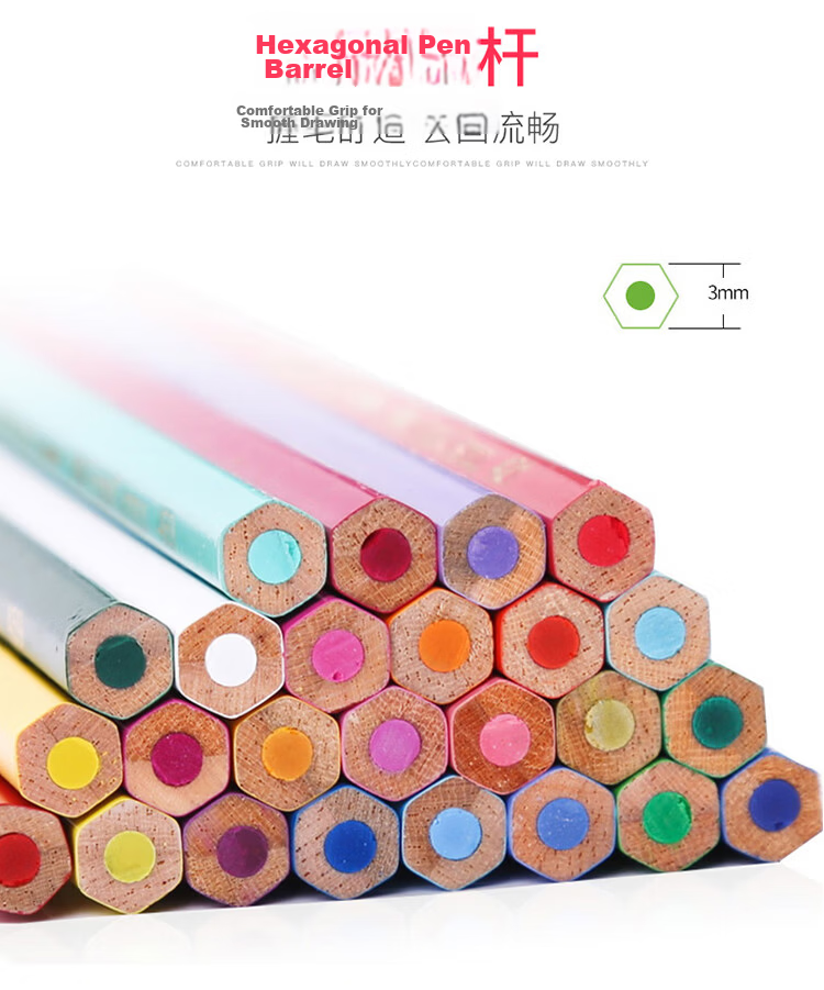 Faber-Castell Classic Knight Oil-Based Colored Pencils 48 Colors Hand Drawing Coloring Pens 115848 Red Metal Box Art Sketching Set 9