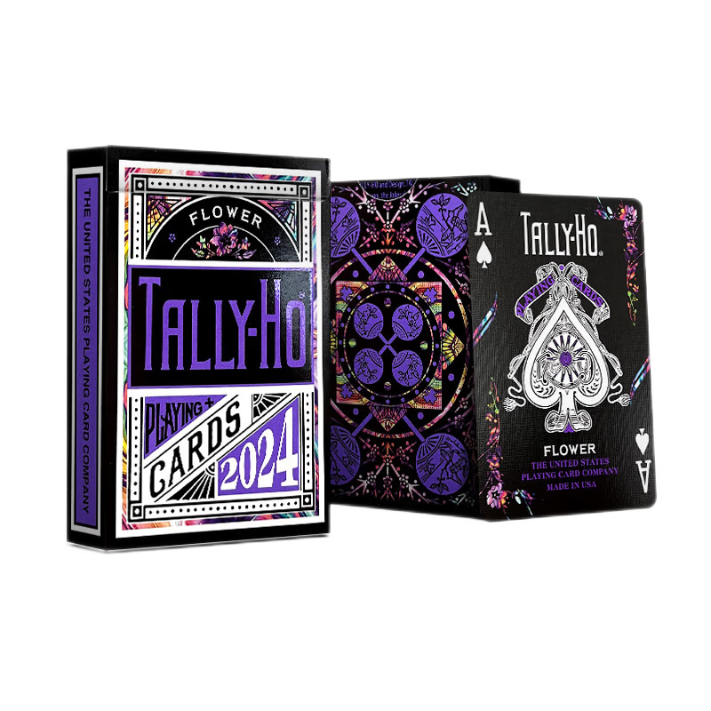 BICYCLE Bicycle Playing Cards Magic Flower Cut Cyberpunk Trendy Cards USA Import Cyber Circuit