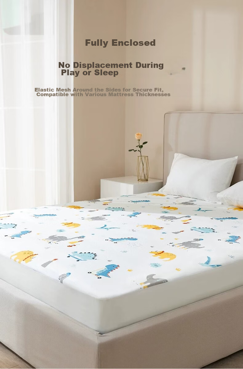 AIBEDILA Large Washable Baby Diaper Pad, Adult Care Mat, Antibacterial Pure Cotton Breathable Bed Sheet, Menstrual Pad, 180*200 8