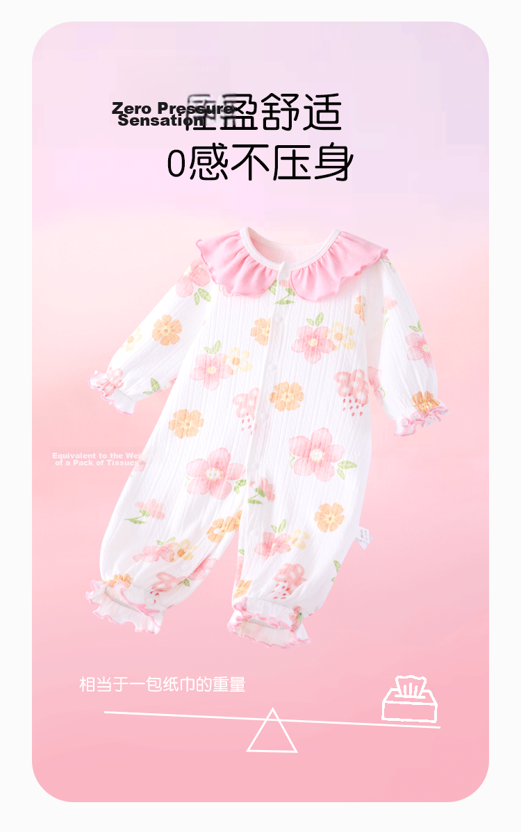 Deesha 100% Cotton Baby Romper Newborn Long Sleeve Bodysuit Unisex Infant Four Seasons Clothing 3
