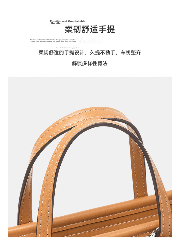 Aokang [Celebrity Style] Women's New Handheld Bucket Bag Fashion Crossbody Bag Birthday Gift for Girlfriend Wife 10
