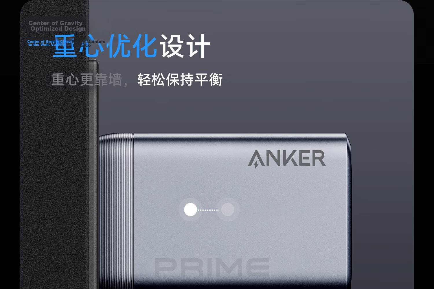 ANKE Prime 67W Charger, Mini Portable Laptop Charger, Type-C GaN Multi-Port PD65W Fast Charging, Compatible with Apple 18 Phones And Laptops, Black 30