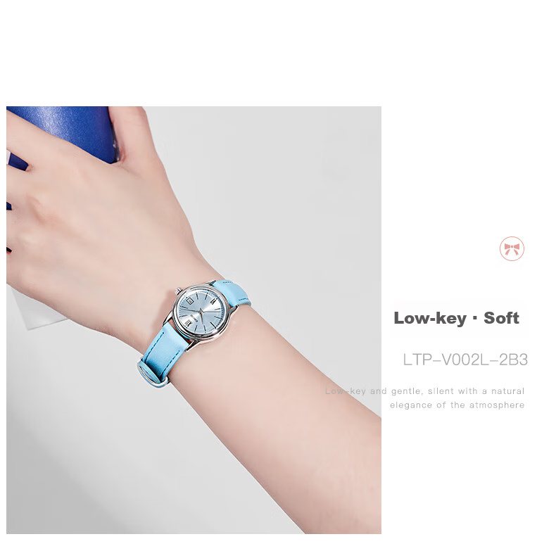 CASIO Women's Watch, Simple Quartz Waterproof Design for Students' Exams [Valentine's Day Gift], LTP-V002D 21