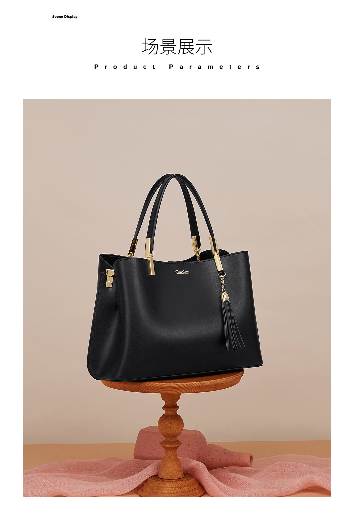 Kouyi Women's Leather Handbag High-Grade Single Shoulder Bag Large Capacity Birthday Gift for Girlfriend Wife 10