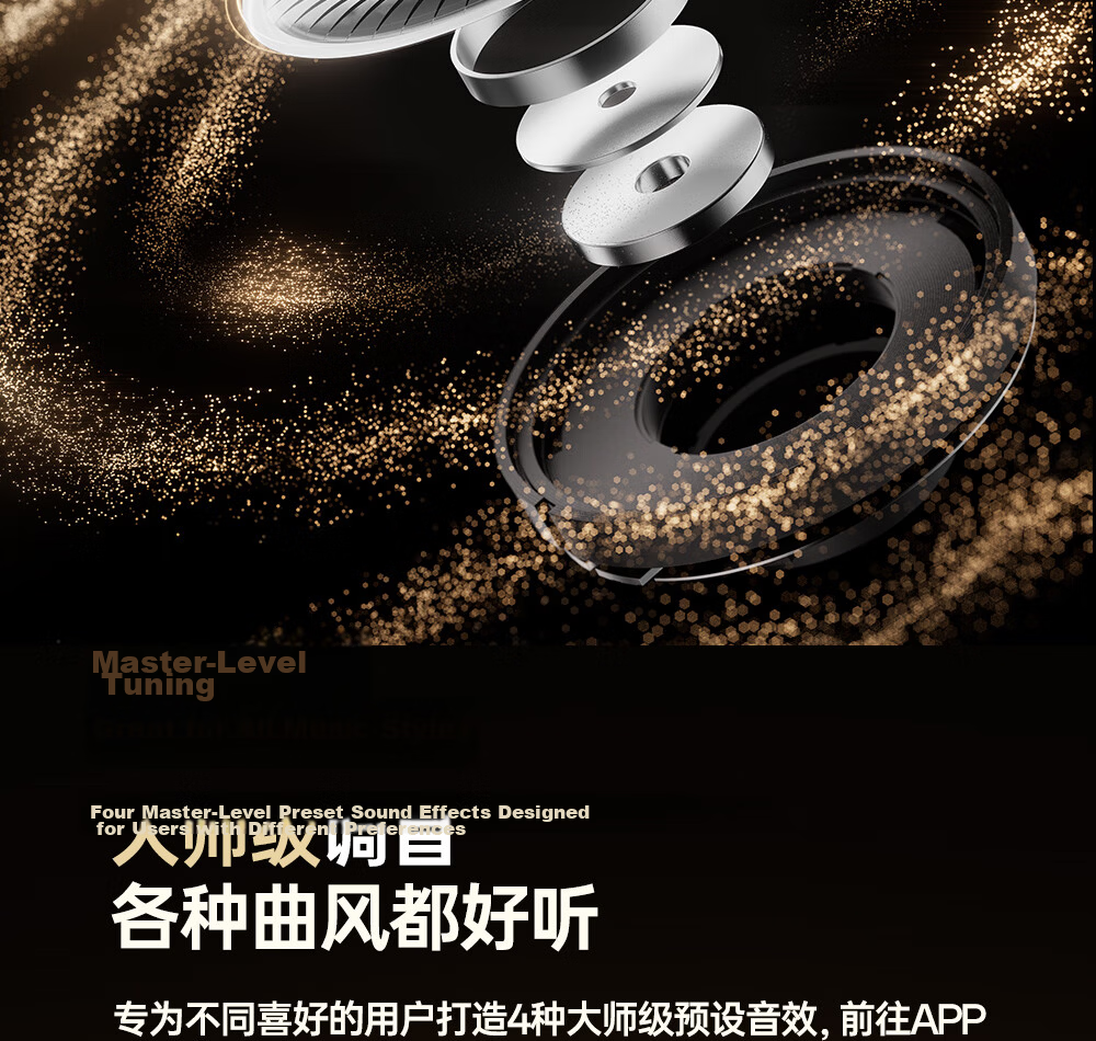 EDIFIER Evo Space Over-Ear Active Noise Cancelling Bluetooth Headphones Spatial Sound Dual Gold Certification 93-Hour Battery Life -45dB Noise Cancellation Mother-of-Pearl White 16