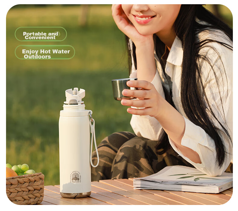 Fuguang Large Capacity 316L Stainless Steel Insulated Water Bottle Student Tea Infuser Thermos Cup JD Exclusive 19