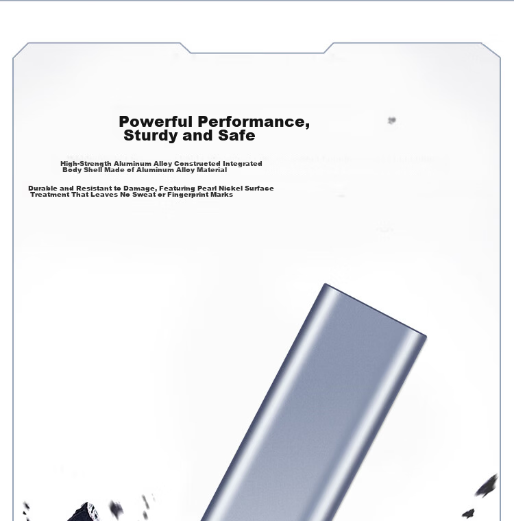 Lenovo 512GB Portable SSD PSSD ZX1 Type-C USB 3.1 Dual Interface 560MB/s Read Speed Mobile and PC Silver 8