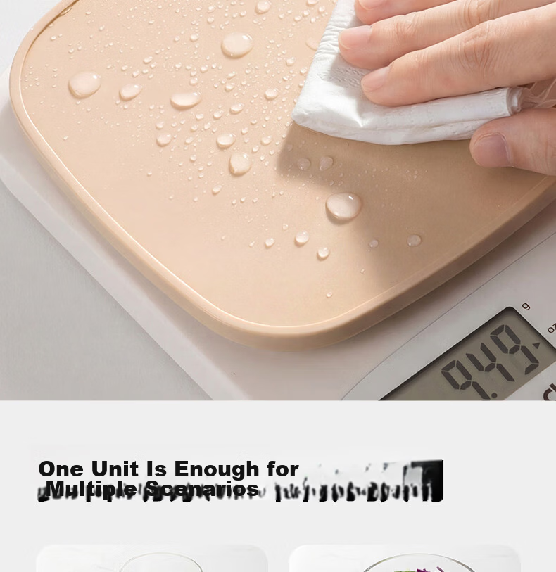 Deli Electronic Kitchen Scale Small Food Baking Household High Precision Gram Weight Scale TE913 16