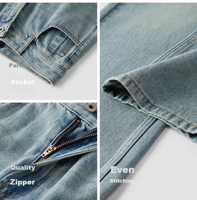 Semir Senrou | Women's Jeans, Spring Season, Contains Lyocell, Distressed Long Pants, Comfortable Basic Wide-Leg Pants, 103125124001A 16