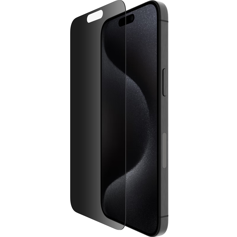 BELKIN Apple iPhone 16 Pro Max Tempered Glass Privacy Screen Protector Antibacterial Shockproof OVA170fq-REV