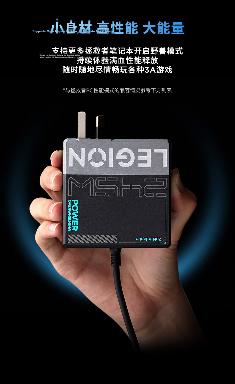 Lenovo 150W Multi-Port USB-C GaN Power Adapter PD65W Fast Charger for Apple MacBook, Xiaomi, Lenovo Xiaoxin, and Legion Laptops 6