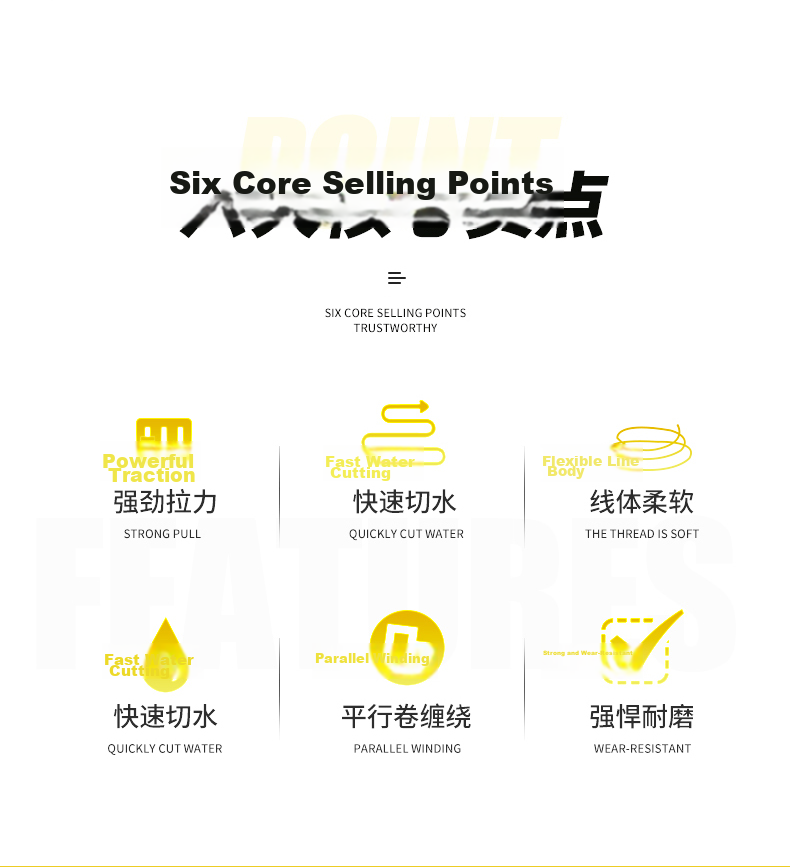 Taiyu Pre-Tied Fishing Line Set with Main Line, Leader Line, And Figure-Eight Ring Combination Kit for Pole Fishing 2