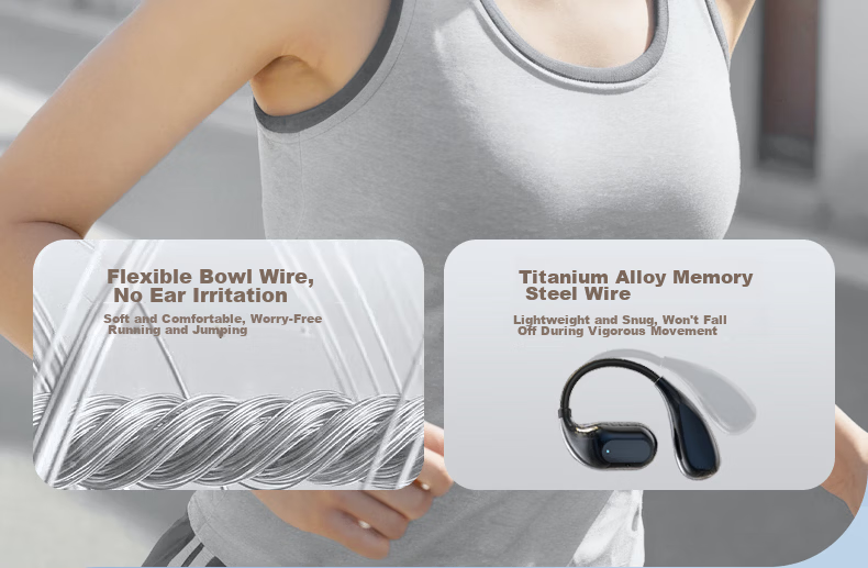 Zhiguozhe Berlin Sound 2026 Latest Bluetooth Earhook Wireless In-Ear Noise Cancelling Sports Running Earphones Long Battery Life Comfortable for Men and Women 13