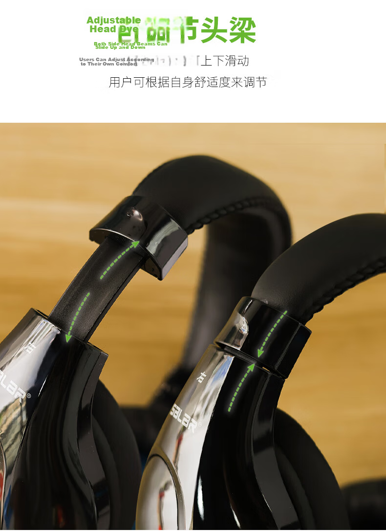 SaLaR E810 English Speaking Exam Headset Over-Ear Middle and High School Oral Test Recording Playback Human-Computer Dialogue Earphones with Microphone USB Type-C Dual Interface Black 12